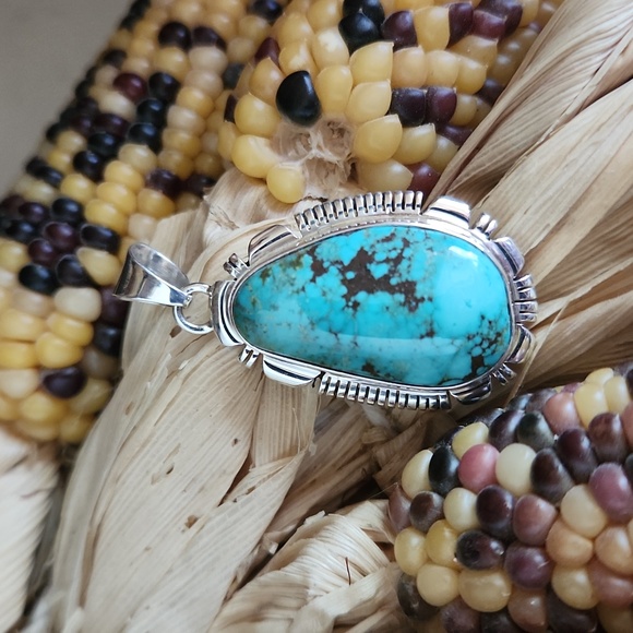 Gorgeous NWOT Native American Navajo Godber Turquoise...
